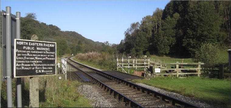 North York Moors Railway at Farwath