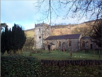 The village church in Arncliffe