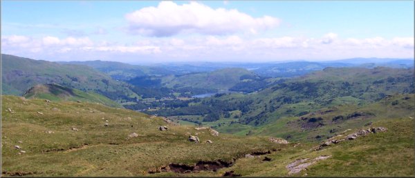 View over Grasmere from Calf Crag