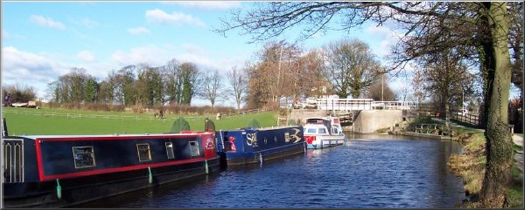 Ripon canal at our starting point