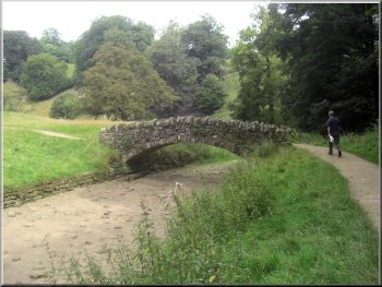 One of the stone bridges across the river Skell