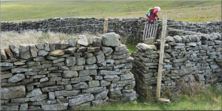 Transferring to the other side of the wall on Flout Moor