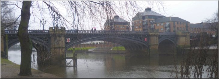 Skeldergate Bridge over the River Ouse in York