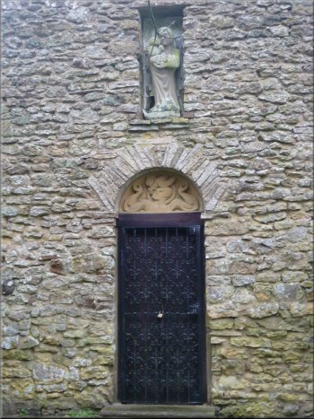 The chapel doorway