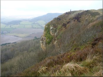 Looking back to Roulston Scar