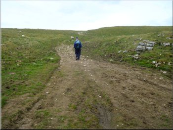 Old byway up from Langscar Gate