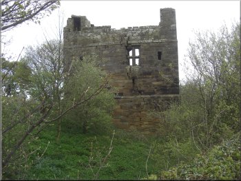 The ruins of Whorlton Castle