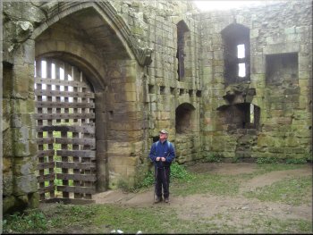The ruins of Whorlton Castle