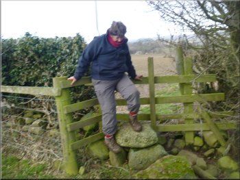 Another awkward stile