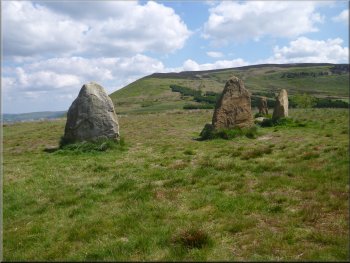 Cringle Moor seen from the stone circle