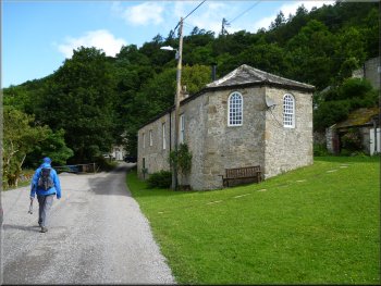 Old chapel building in Clints
