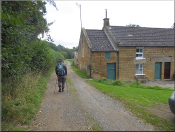 Leaving Lealholm along the route of the Esk Valley Walk