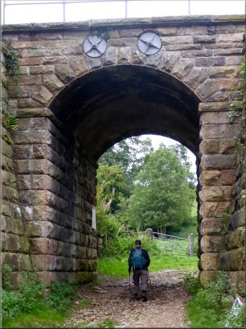 Bridleway passing under the Whitby to Middlesbrough railway