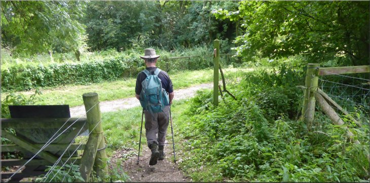 Joining the route of the Tabular Hills Walk