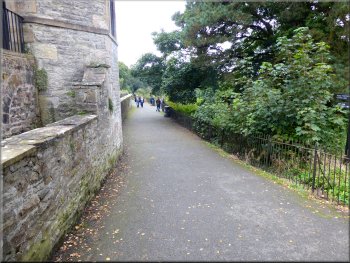 Path from the churchyard to Ruskin's view