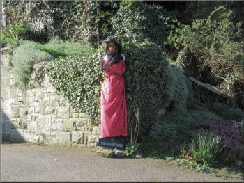 Part of a scarecrow competition?