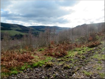 The Tweed Valley seen from Castleknowe Road
