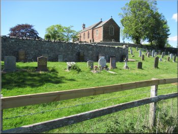 Churchyard & church seen from the path