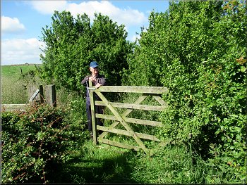 There were several gates along the old bridleway