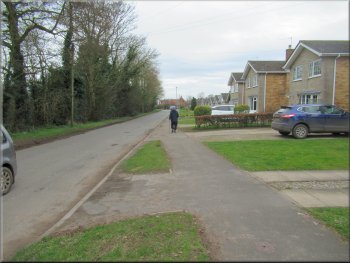 Following Stillington Road to its junction with Main Street