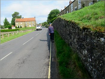 Following the road through Hutton-le-Hole